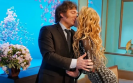 Javier Milei y Fátima Flórez juntos en los de Mirtha Legrand