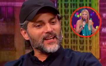Joaquín Furriel contó qué sintió cuando Nicole Neumann le dio un beso con lengua