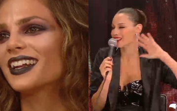 El piropo de Pampita a una bailarina del Bailando: "La de rulos es…"
