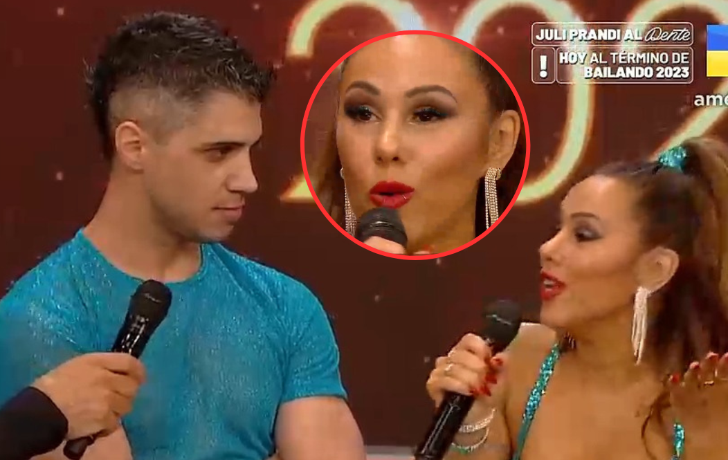 Barby Silenzi bailando Clarin.com