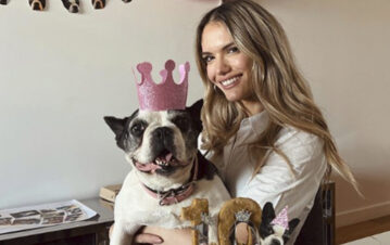 Eva Bargiela le festejó el cumpleaños de 10 a su... ¡perrita!