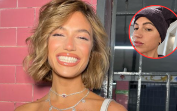 ¡Chau rubia! Stefi Roitman se la jugó y abandonó su color de pelo tradicional