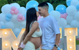 Daniela Celis y Thiago Medina revelaron el sexo de sus gemelos con una gran fiesta