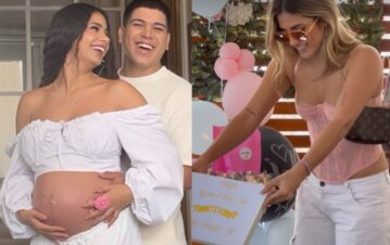 Daniela Celis descolocó a Julieta Poggio con un juguete sexual que le regaló en su baby shower