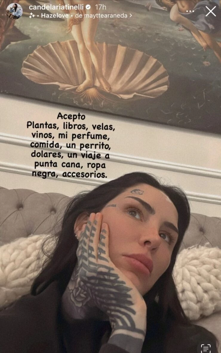 Indignación por los ostentoso regalos que pidió Cande Tinelli para su  cumple: “Un viaje a Punta Cana, dólares y mi…” – Revista Paparazzi