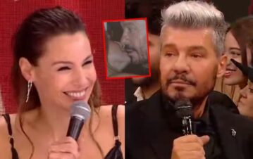 Pampita le explicó a Marcelo Tinelli cómo tiene que besar a Milett Figueroa: “Hay que…”