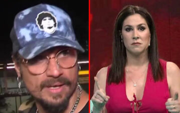 ¡Arde Intrusos! La polémica reacción de Daniela Ballester cuando le preguntaron por Daniel Osvaldo