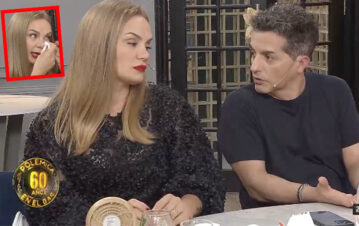 Así fue el explosivo encuentro de Angel de Brito y Eliana Guercio: ella lo acusó y terminó llorando
