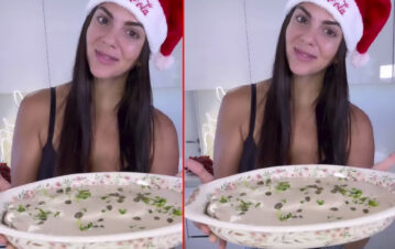 La novedosa receta navideña de Vitel Toné de Belu Lucius: "Explosión de sabor garantizada"