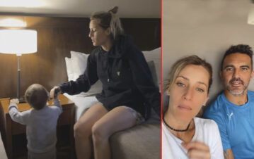 El calvario de Mica Viciconte y Fabián Cubero: por qué viven en un hotel de canje