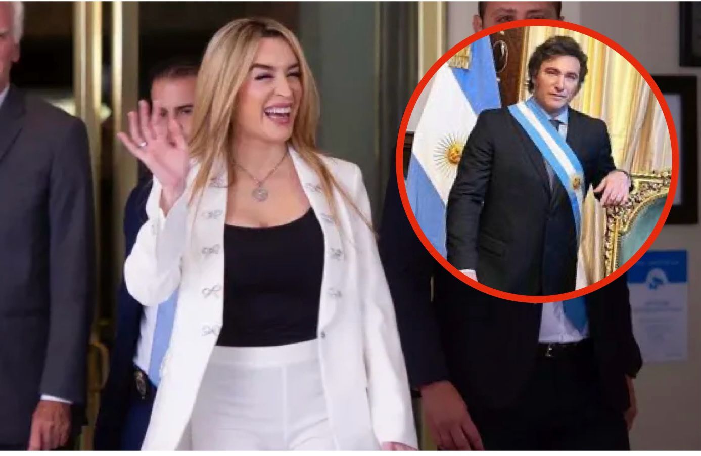 Cuánto cuesta el traje que lució Fátima Florez en la asunción de Javier  Milei como Presidente – Revista Paparazzi