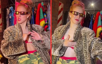 El video de Flor Vigna promocionando su nueva canción que provocó risas y críticas