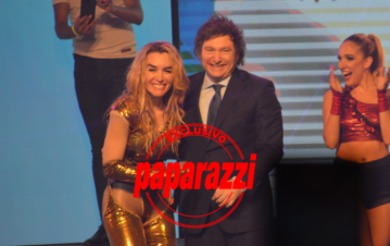 ¡Exclusivo! Las fotos del beso y la visita de Javier Milei a Fátima Florez en Mar del Plata