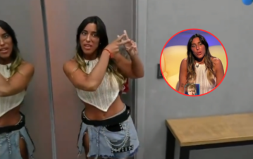 ¿Le copió a Juli Poggio? El hashtag que creó Catalina Gorostidi en Gran Hermano