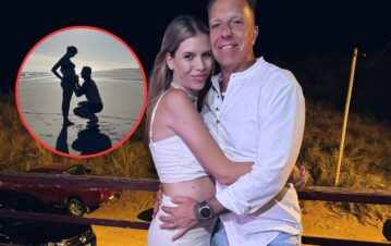 La panza gigante de la esposa de Alejandro Fantino en sus románticas vacaciones