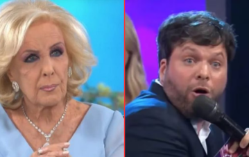 El picante reclamo en vivo de Mirtha Legrand a Guido Kaczka:"Te vengo…"