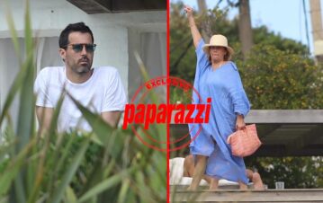 El repudiable gesto con el que Marcela Tinayre "saludó" a la prensa en el cumpleaños de su hijo Nacho