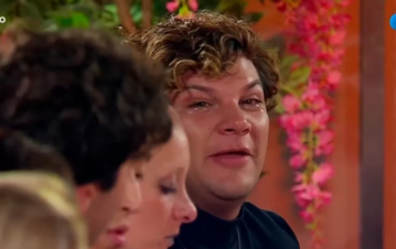 El llanto de Emmanuel Vich tras recibir en Gran Hermano una palabra en código de su pareja