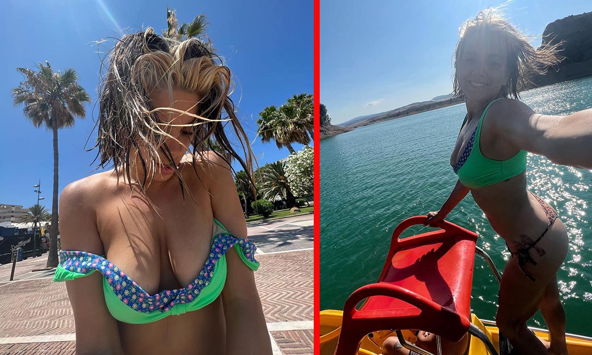 Las vacaciones top y en soledad de Natalie Pérez: ¿quién le toma las fotos?  – Revista Paparazzi