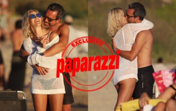 ¡Al fin! Pía Slapka apareció con su nuevo novio a los besos y mimos en la playa