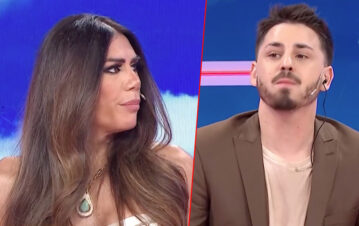 Flor de la V y Pampito se mataron en un escandalosa pelea en Intrusos: “No entendés porque no sos mujer”