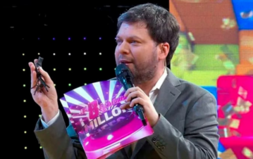 La emoción de Guido Kaczka luego de que le cantaran el feliz cumpleaños anticipado en Los 8 Escalones