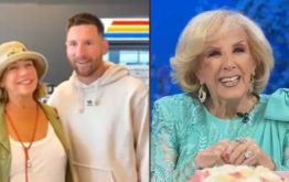 Messi y Mirtha