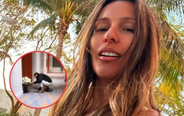 ¡Qué romántico! La inesperada sorpresa que recibió Pampita por el Día de los enamorados en Miami