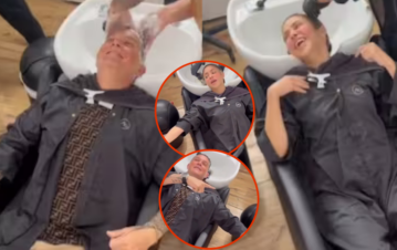 El video de Shakira y Alejandro Sanz juntos en la peluquería: "Divino"