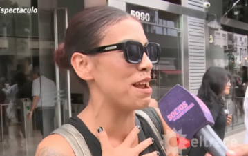 La hermana de Lali Espósito abandonó furiosa un móvil por una pregunta sobre Lali y su novio
