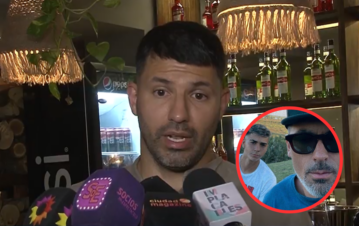El Kun Agüero contó la charla que tuvo con el hijo del Pocho Lavezzi sobre su enfermedad