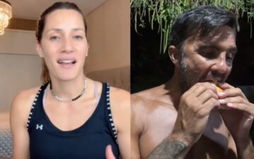 El impactante canje que pidieron Mica Viciconte y Fabián Cubero para poder comer carne... ¡de arriba!