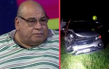Chocó Roly Serrano en la ruta y se encuentra en terapia intensiva: "Está con respirador y…"
