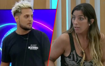 Damián enfrentó a los gritos a Catalina en Gran Hermano: “Volviste porque sos una…”