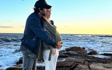 Nicole Neumann mostró cómo está su panza de siete meses de embarazo en Punta del Este