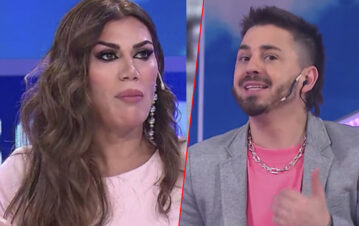 Pampito habló a fondo de la tensa interna con Flor de la V en Intrusos: “No coincidimos en nada y…”