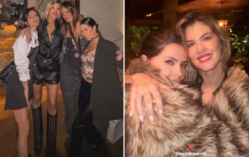 ¡Video! Así fue el cara a cara de la China Suárez, Paula Chaves y Gimena Accardi después de la pelea