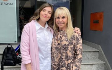 Abuela genial: Claudia Villafañe mostró cómo lleva a sus nietos a la escuela