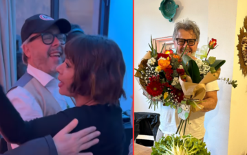 El divertido cumpleaños 60 de Donato De Santis en Italia: las fotos