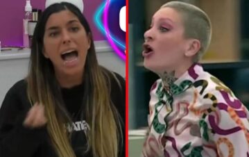Video: Cata y Furia se pelearon en Gran Hermano y las tuvieron que separar sus compañeros