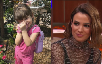Agustina Cherri reveló cuál es el deporte favorita de su hija menor