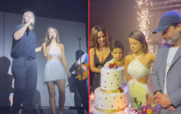Muna Pauls, la hija de Agustina Cherri, celebró sus 15 años con una mega fiesta y sorprendentes shows en vivo