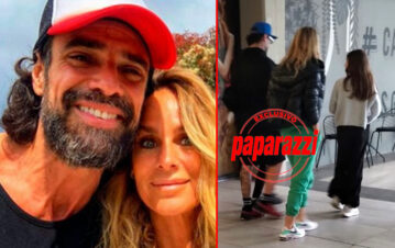 ¡Exclusivo! Luciano Castro y Sabrina Rojas juntos y muy compinches en una salida: las fotos