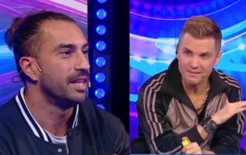 ¡Se calentó! Santiago del Moro encaró a Licha por sus críticas a Gran Hermano