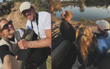 ¡Qué placer! Las fotos de las vacaciones del Cholo Simeone con su familia en un safari en Sudáfrica