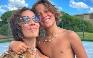 Mirá el tremendo cambio de look de Momo Osvaldo, el hijo de Jimena Barón