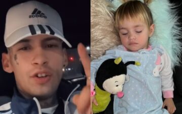 L-Gante respondió a las críticas por no visitar a su hija Jamaica, internada en el Hospital Garrahan