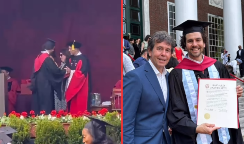 Tras las críticas, Ariel Rodríguez Palacios reveló qué carrera estudió su hijo en Harvard