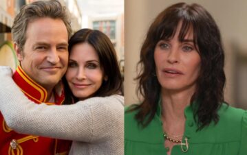 Courteney Cox reveló de qué manera se le aparece en "la vida" Matthew Perry, a 7 meses de su muerte