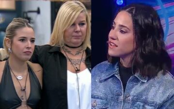 Por qué Delfina, la hija de Virginia, insultó feo a Lucía al verla en la tribuna de Gran Hermano